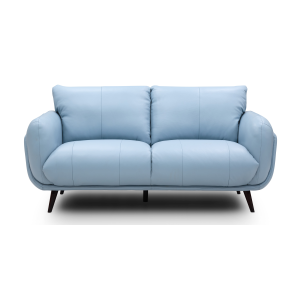 ROCOCO 2 SEATER SOFA 40/04 OSLO SKY LEATHER