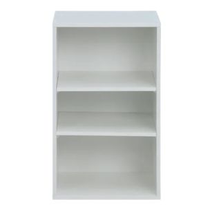 SMALL 2 SHELF BOOKCASE - WHITE