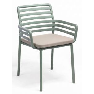 NARDI DOGA ARMCHAIR - MENTA / LINO CUSHION