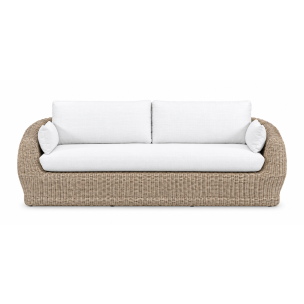 ALANI 3 SEATER WICKER SOFA