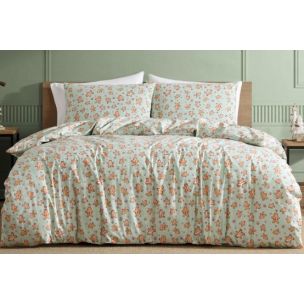 ARDOR GINGERBREAD MAN QUEEN QUILT COVER SET