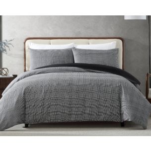 HOUNDSTOOTH KENNETH COLE QUILT COVER SET KING