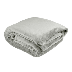 BAMBURY  ULTRAPLUSH BLANKET SILVER - SUPERKING