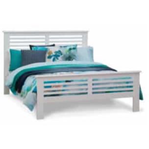 BEACH HOUSE DOUBLE BED WHITE