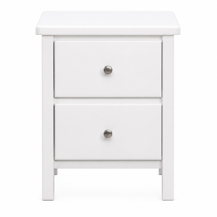 BEACH HOUSE 2 DRAW BEDSIDE - WHITE