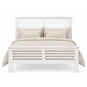 BEACH HOUSE QUEEN BED - WHITE