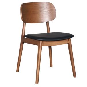 BERGEN CLAY/WALNUT DINING CHAIR