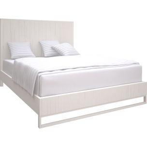 BLANCO KING BED - WHITE