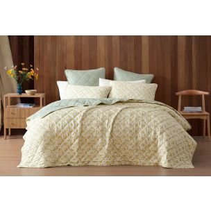 BRUNSWICK YELLOW COVERLET - QUEEN/KING