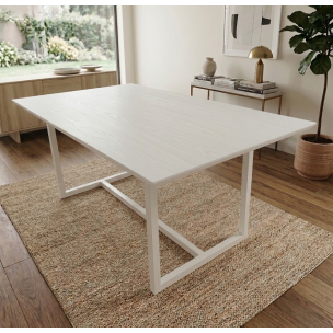 BLANCO DINING TABLE - WHITE - 1800 X 1000