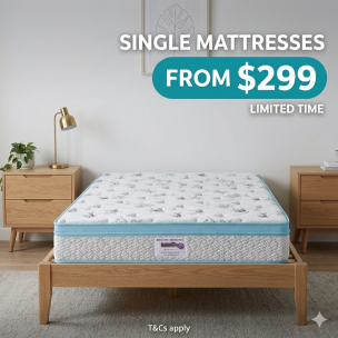 BAMBOO BLISS SINGLE MATTRESS - 5 ZONE