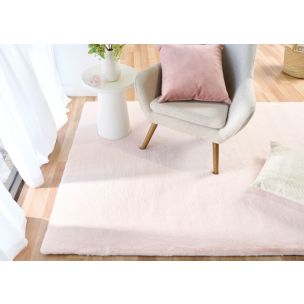 CARRIE RUG 80 X 50 - PIGLET PINK