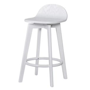CAULFIELD WHITE COUNTER STOOL