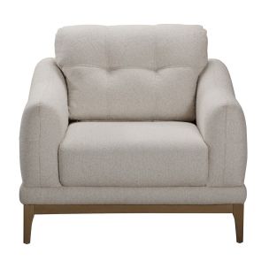 CELESTE 1 SEATER NATURAL FABRIC