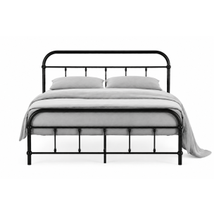 CERES BLACK DOUBLE BED