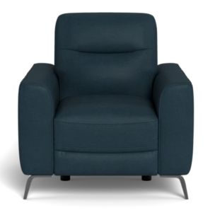 LAZBOY COLORADO POWER RECLINER + HEADREST-JERSEY OCEAN