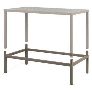 NARDI CUBE BAR TABLE TORTORA 140 X 80 TORTORA