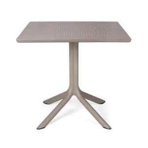 NARDI CLIP TABLE 80X80 TORTORA