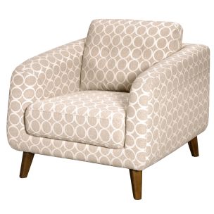 DARLINGHURST ARM CHAIR LOOPY SANDSTONE