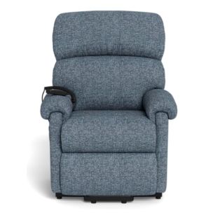 LAZBOY EDEN BRONZE LARGE LIFT CHAIR - GEM INDIGO FABRIC