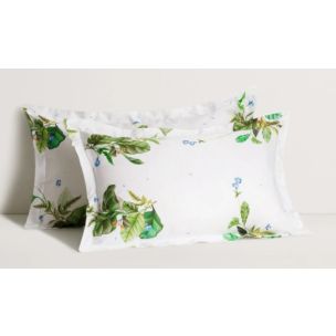 SHERIDAN ELLERSON TAILORED PILLOWCASE PAIR - LEAF