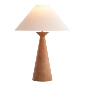 EMBA TABLE LAMP - WALNUT BASE