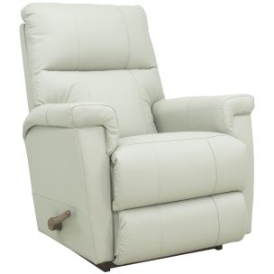 LAZBOY ETHAN STANDARD ROCKER RECLINER - STONE LEATHER