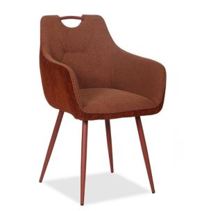 MIA DINING CHAIR - RUST