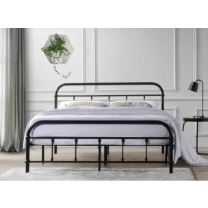 CERES BLACK SINGLE BED