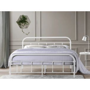 CERES WHITE SINGLE BED