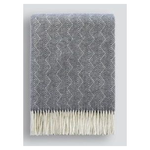 LANA 100% NZ WOOL THROW NAVY 130 X 180