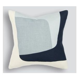 MARIA CUSHION 50 X 50 NAVY - FEATHER INSERT