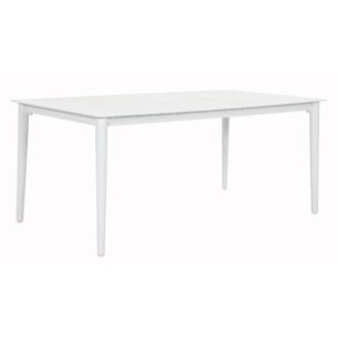 JACKSON DINING TABLE 1790X960 BONE WHITE