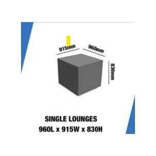 FURNITURE COVER - SINGLE SEATER