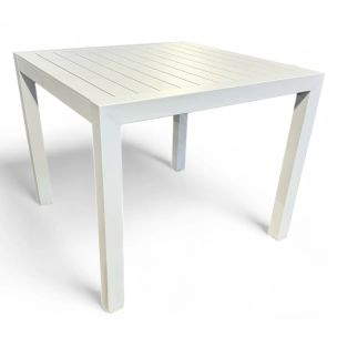 MATZO WHITE OUTDOOR TABLE 900 X 900