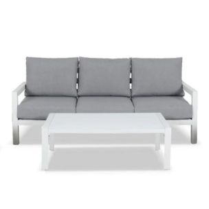 MATZO WHITE COFFEE TABLE
