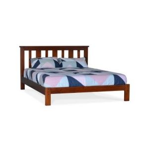 HUNTER SINGLE BED - WALNUT
