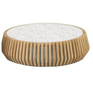 JUDE LARGE COFFEE TABLE 900D CEMENT TOP