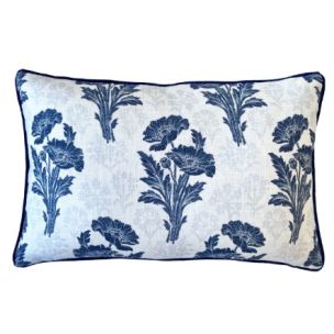 LAURA ASHLEY TAPESTRY MIDNIGHT CUSHION 40 X 60