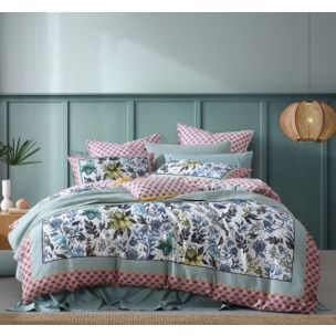 LUMIERE QUEEN QUILT COVER SET - LOGAN & MASON