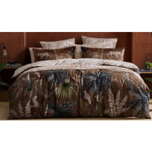 SERENGETI MINK QUEEN QUILT COVER SET