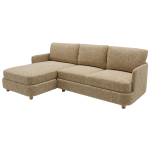 LYON LHF SOFA CHAISE - MUSTARD FABRIC