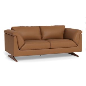 LAZBOY NASH 2.5 SEATER SOFA - OSLO ANTELOPE LEATHER