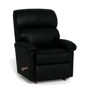 LAZBOY EDEN XL ROCKER RECLINER - MADRAS BLACK LEATHER