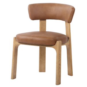MADRID LEATHER DINING CHAIR