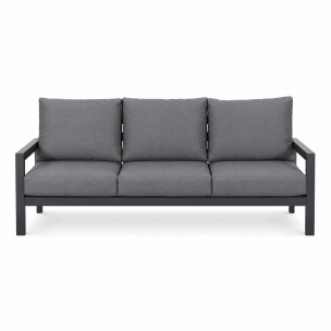 MATZO GUNMETAL 3 SEATER OUTDOOR SOFA