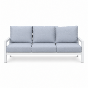 MATZO WHITE 3 SEATER OUTDOOR SOFA