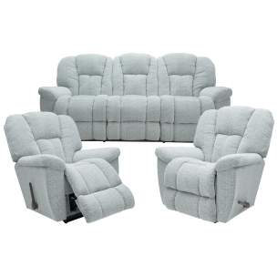 LAZBOY MAVERICK 3PC SUITE 3RR-R-R BRAXTON CLOUD