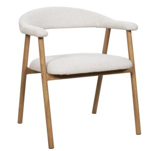 MURRIN DINING CHAIR NATURAL LOOK FRAME