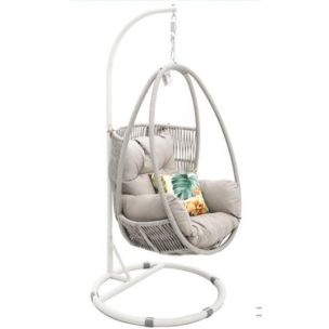 HERVEY BAY HANGING CHAIR - WHITE